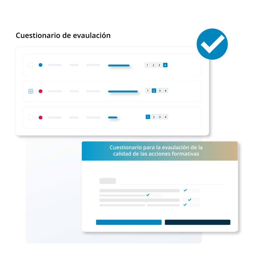 Cuestionario de evaluación - Gestor formaciones bonificadas